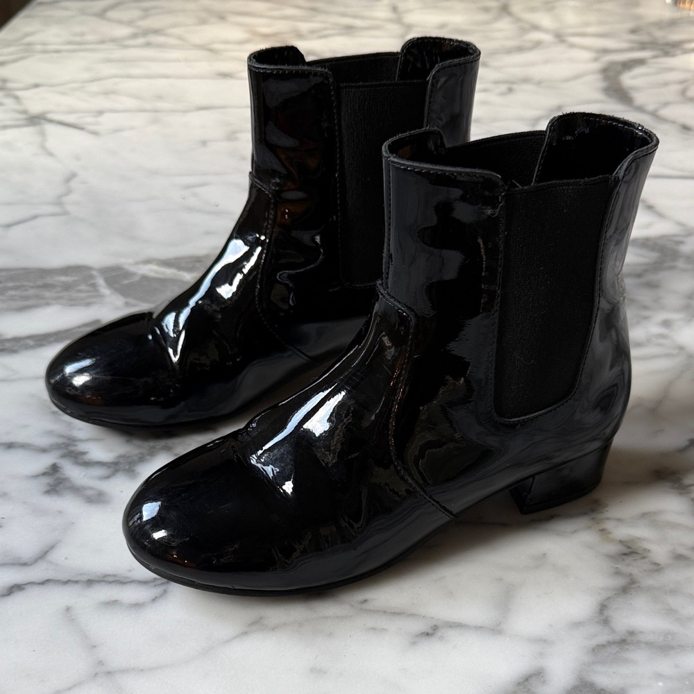Age of Innocence Blanca Black Boots Size 34